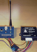 UHF-Empfänger mit Rollcodes
